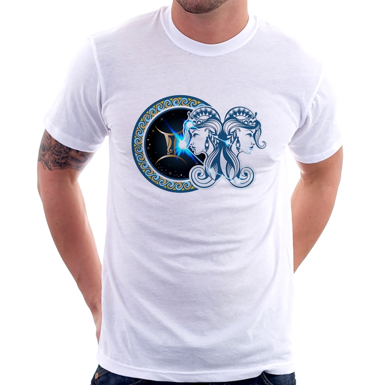 Camiseta Signo Gêmeos Astrologia