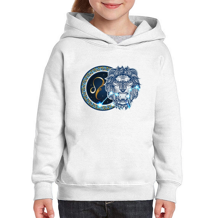 Moletom Infantil Signo Leão Astrologia