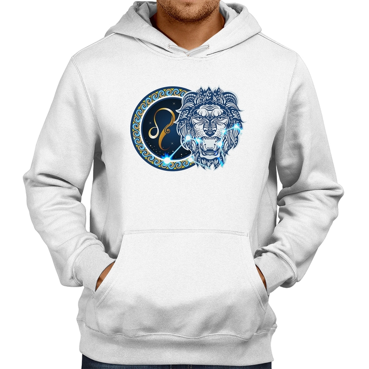 Moletom Signo Leão Astrologia - Branco