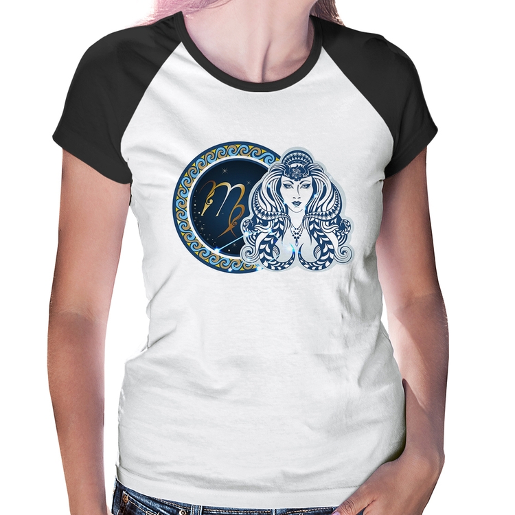 Baby Look Raglan Signo Virgem Astrologia