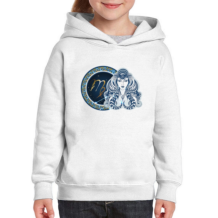 Moletom Infantil Signo Virgem Astrologia