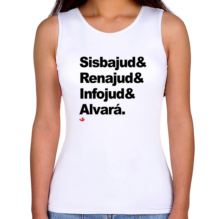 Regata Feminina Sisbajud & Renajud & Infojud & Alvará