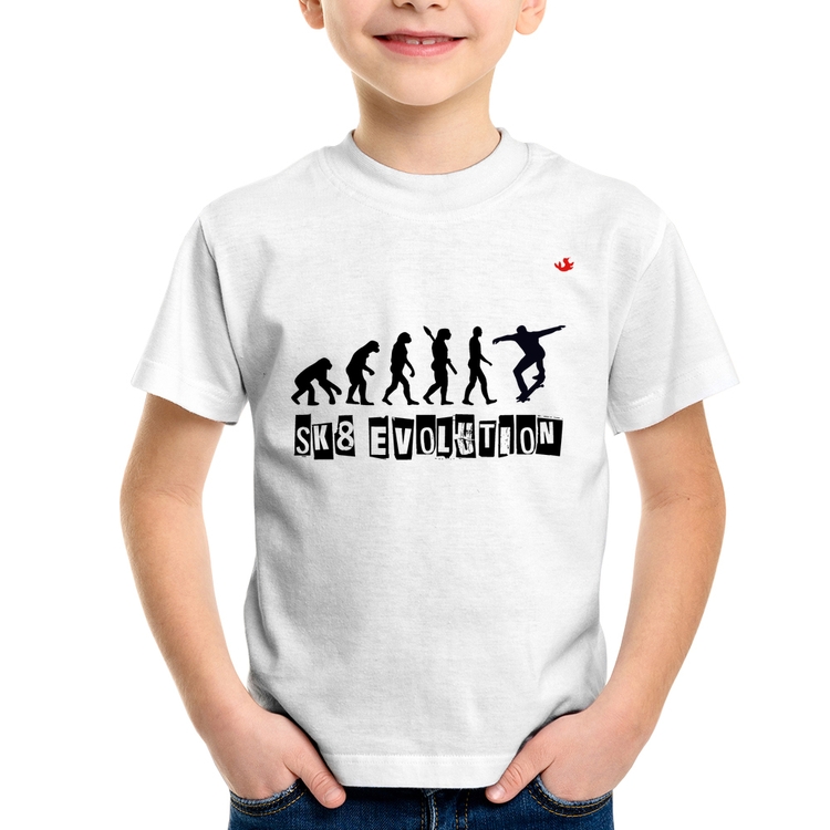 Camiseta Infantil SK8 Evolution Boy