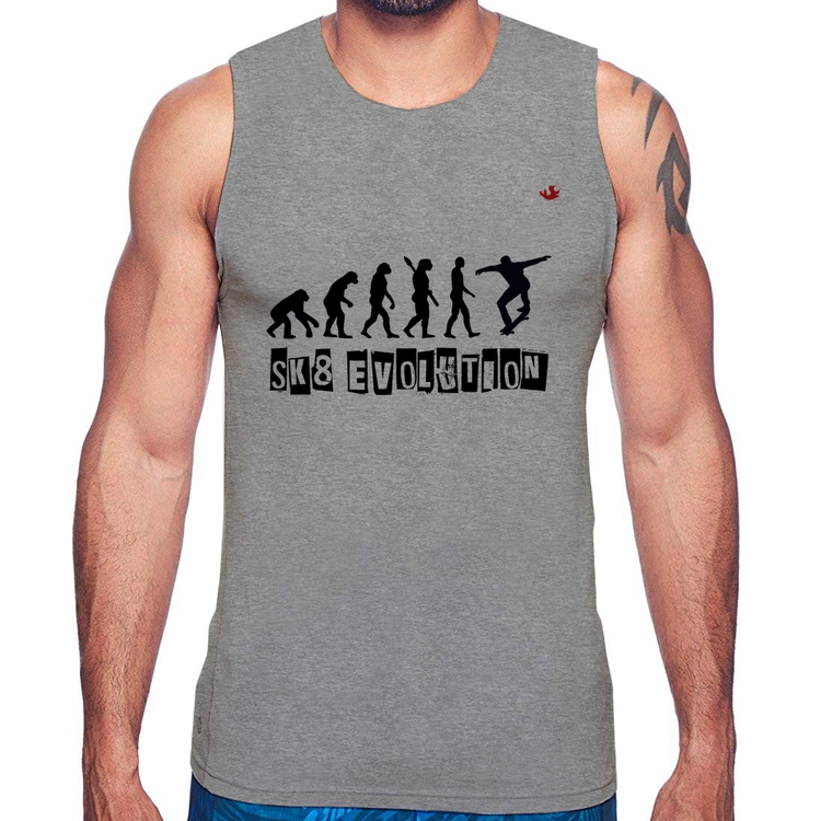 Regata SK8 Evolution Boy - Cinza