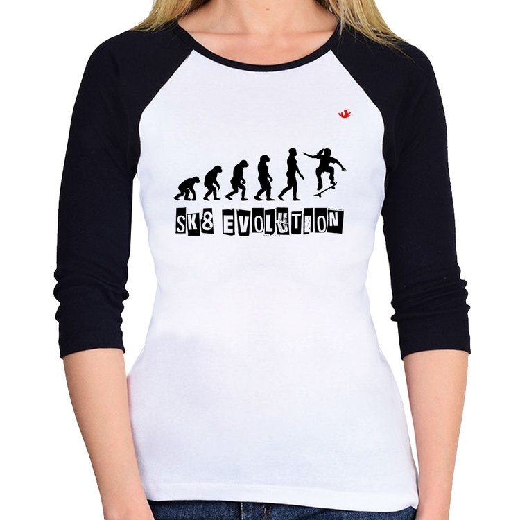 Baby Look Raglan SK8 Evolution Girl Manga 3/4