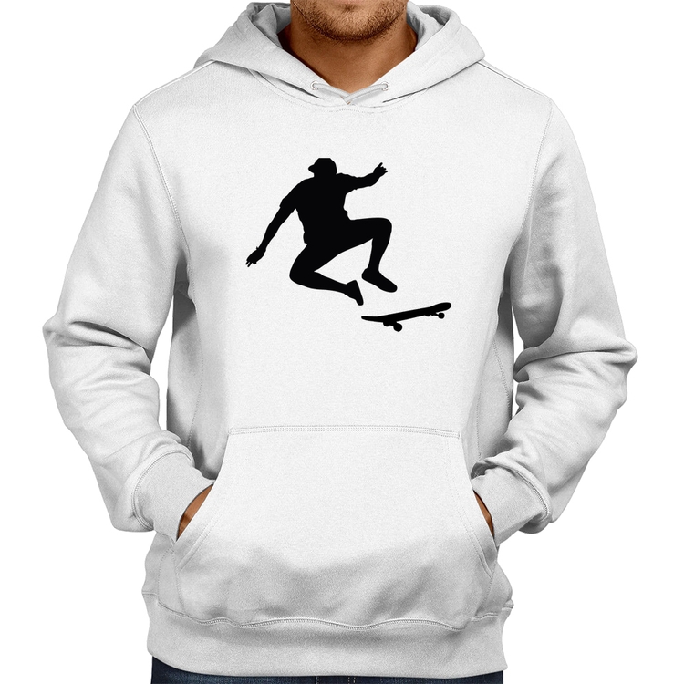 Moletom Skatista Manobra - Branco