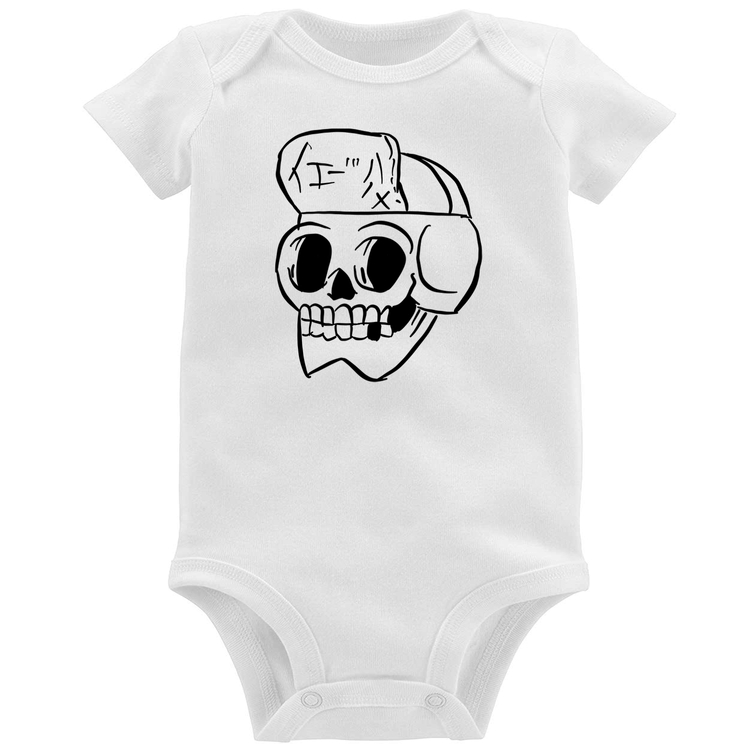 Body Bebê Skull Skeleton