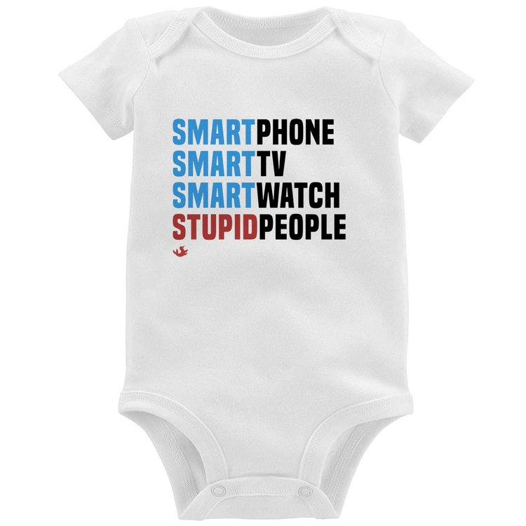 Body Bebê Smart Things, Stupid People