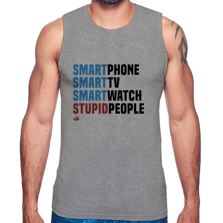 Regata Smart Things, Stupid People - Cinza