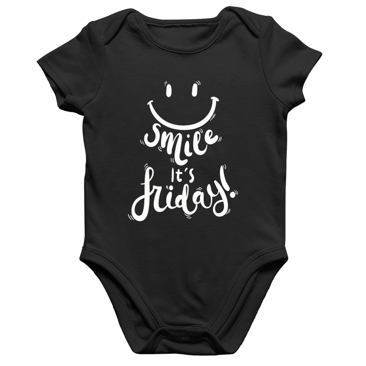 Body Bebê Algodão Smile, It's Friday!