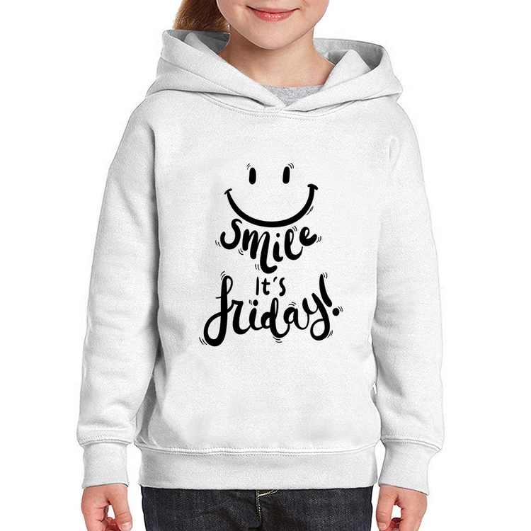 Moletom Infantil Smile, It's Friday!