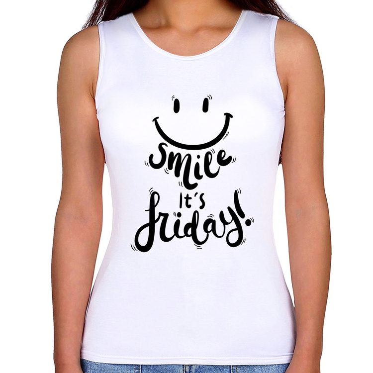 Regata Feminina Smile, It's Friday!