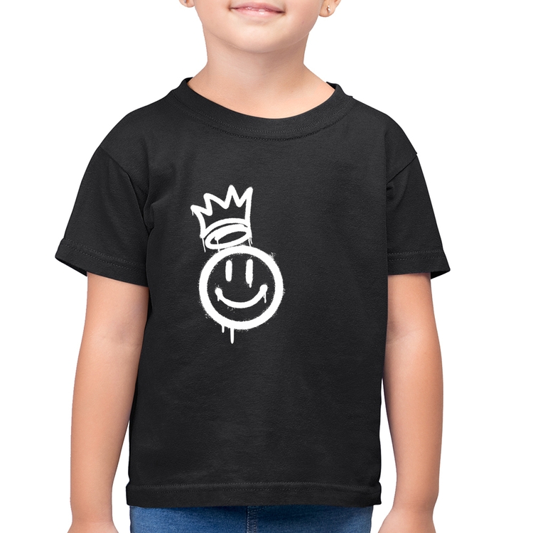 Camiseta Algodão Infantil Smile Kingdom