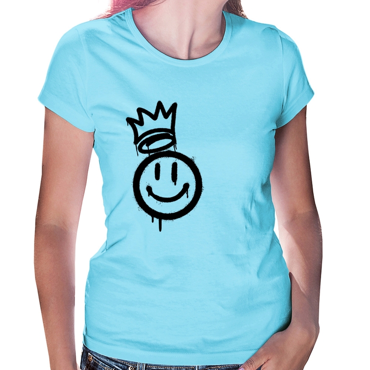 Baby Look Smile Kingdom - Azul Bebê