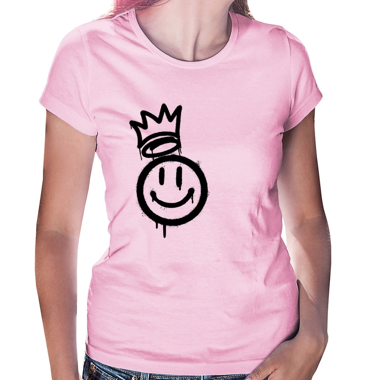 Baby Look Smile Kingdom - Rosa Bebê