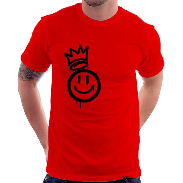 Camiseta Smile Kingdom - Vermelha