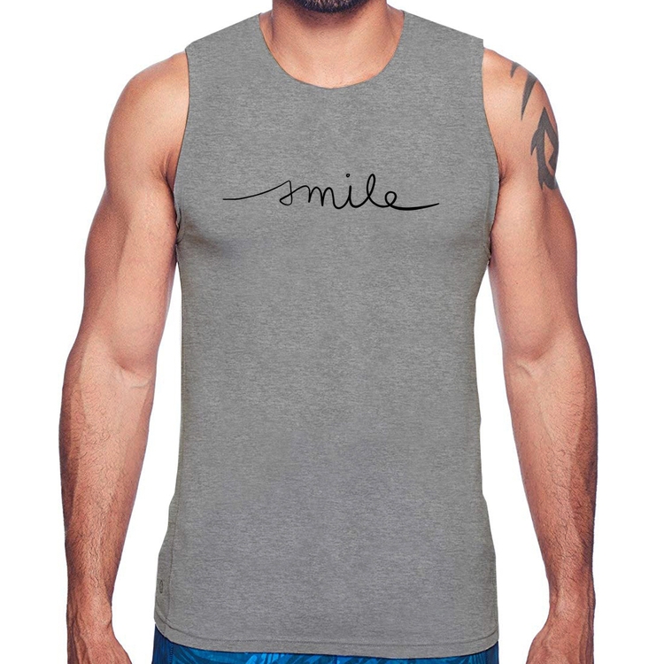 Regata Smile - Cinza