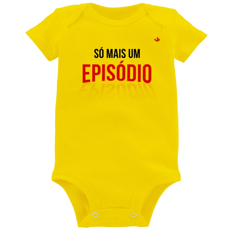 Body Bebê Só mais um episódio - Amarelo