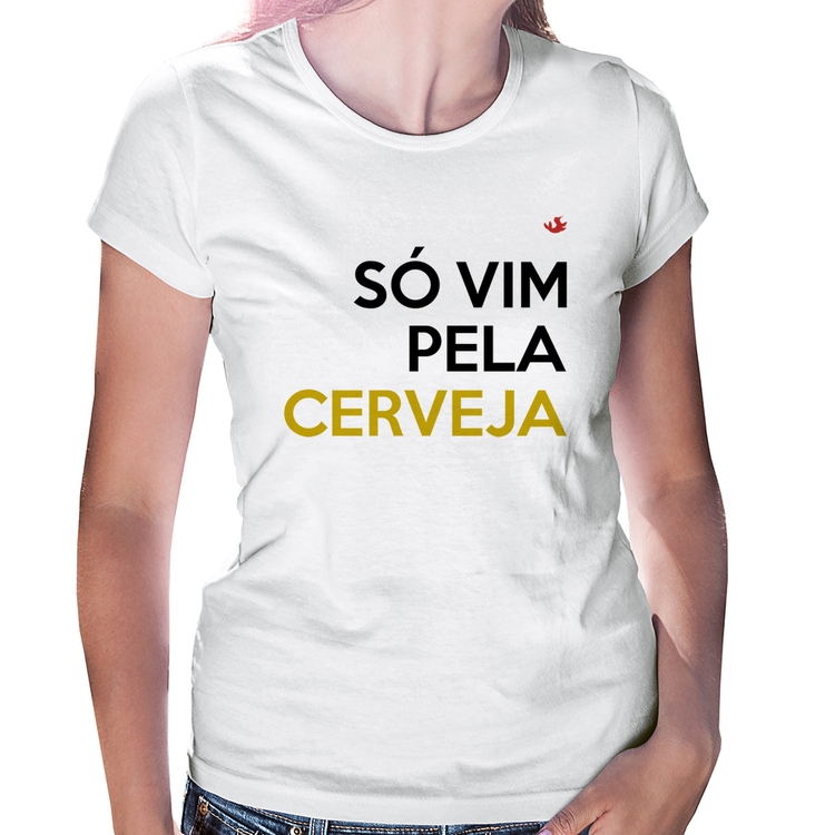 Baby Look Só vim pela cerveja