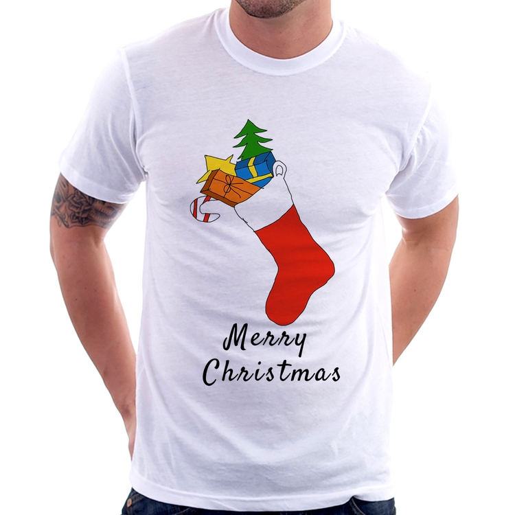 Camiseta Socket Merry Christmas