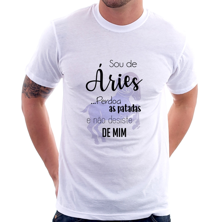 Camiseta Sou de Áries