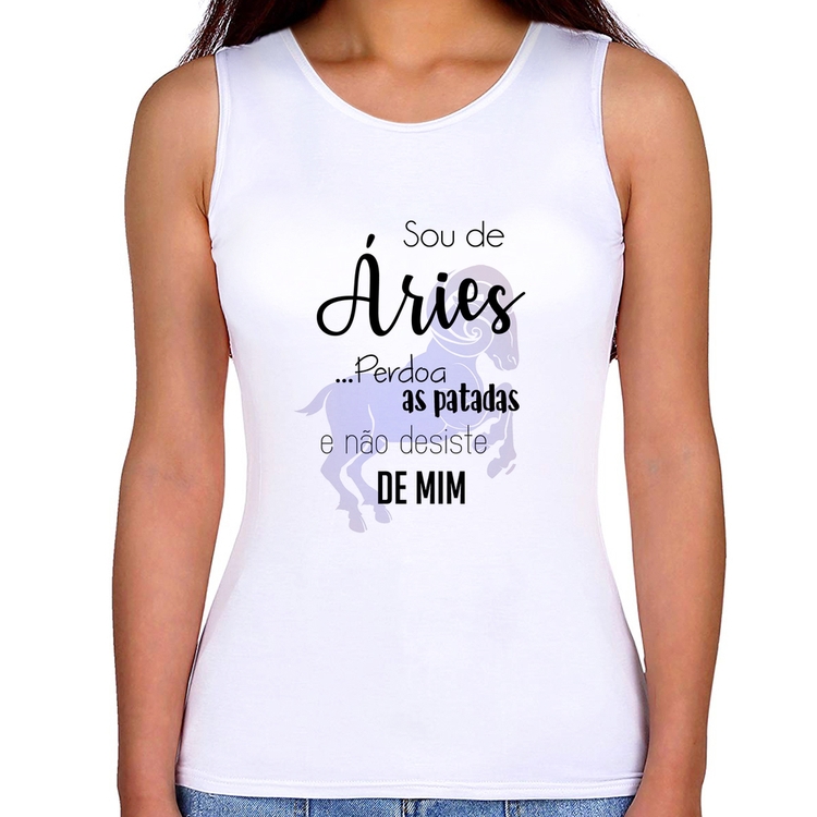 Regata Feminina Sou de Áries