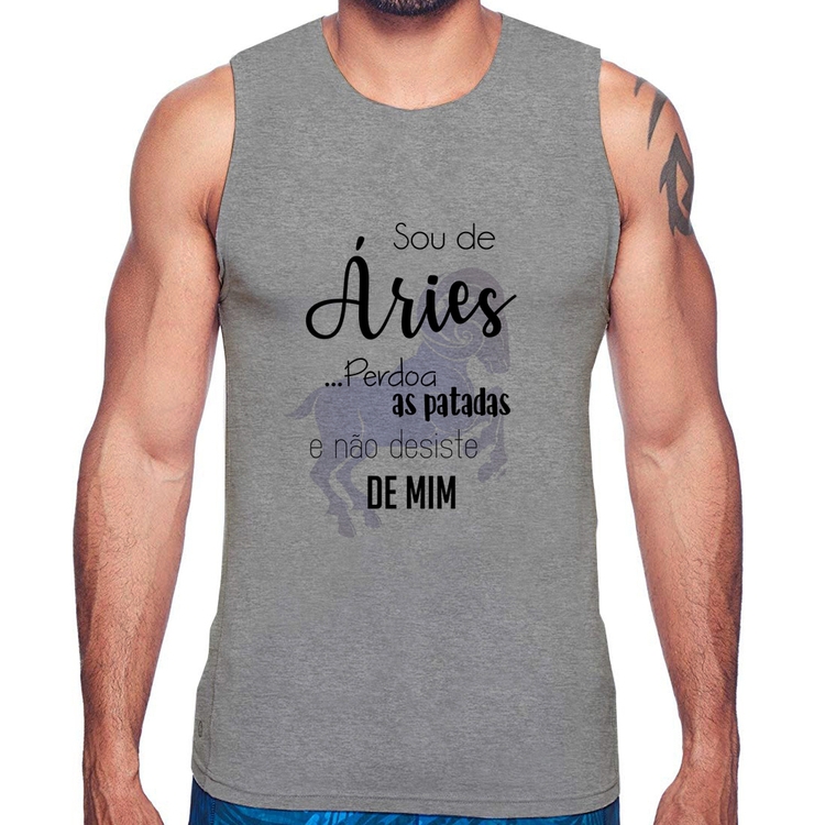 Regata Sou de Áries - Cinza