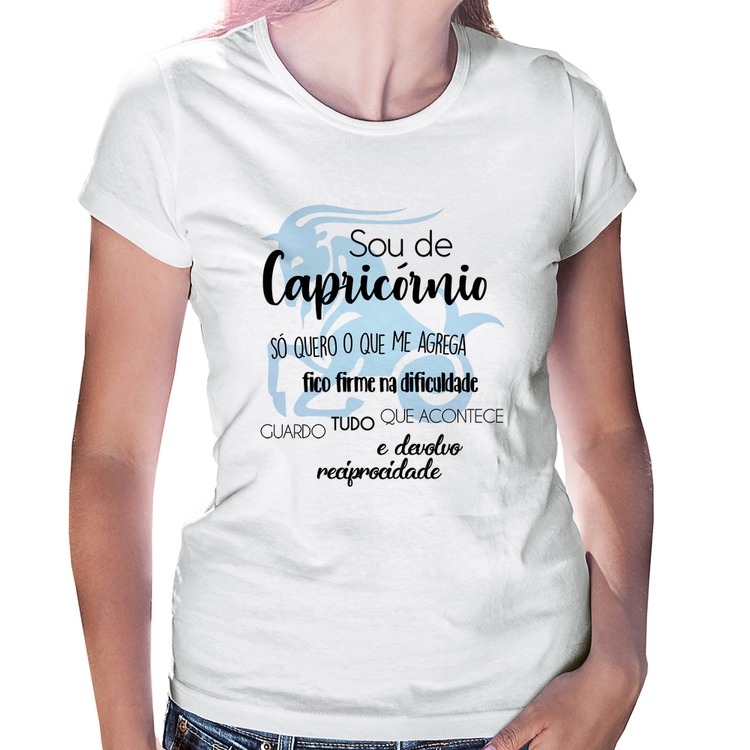 Baby Look Sou de Capricórnio
