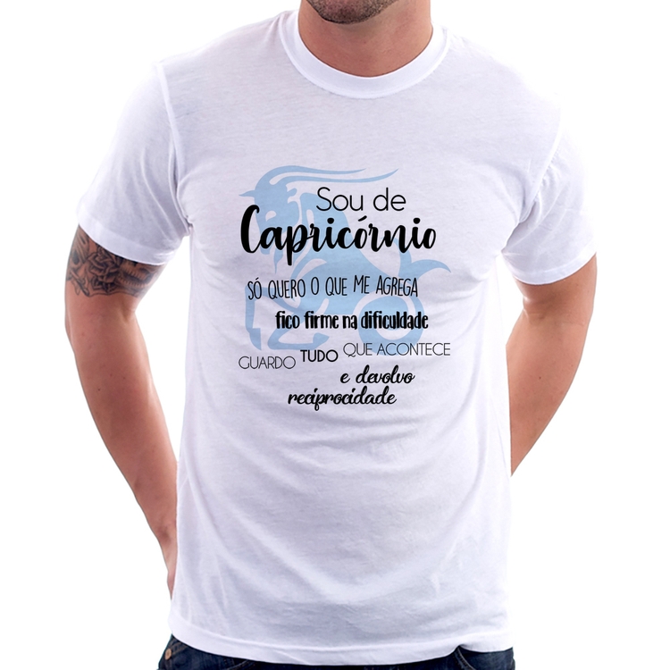 Camiseta Sou de Capricórnio