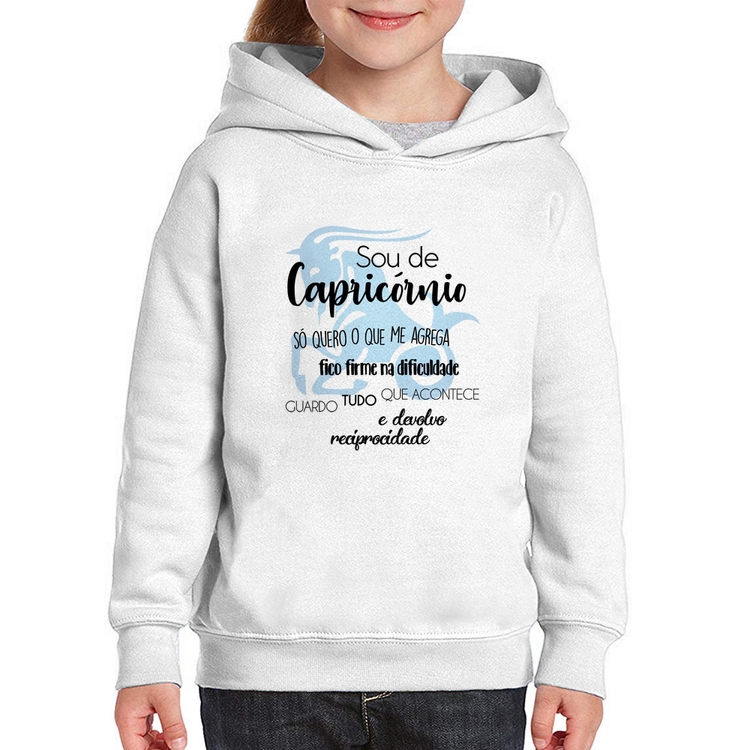 Moletom Infantil Sou de Capricórnio