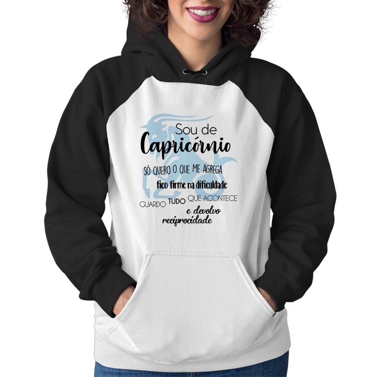 Moletom Feminino Sou de Capricórnio