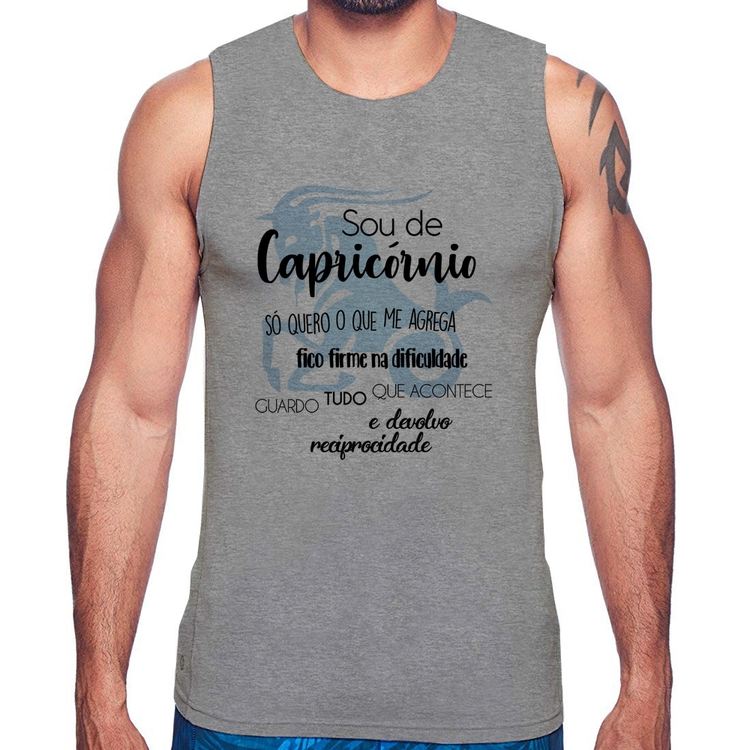 Regata Sou de Capricórnio - Cinza