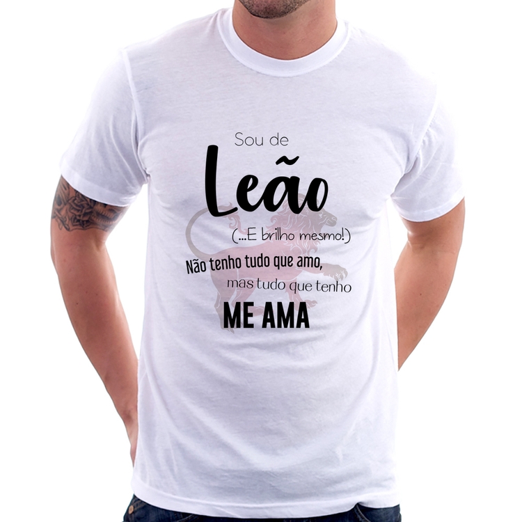 Camiseta Sou de Leão