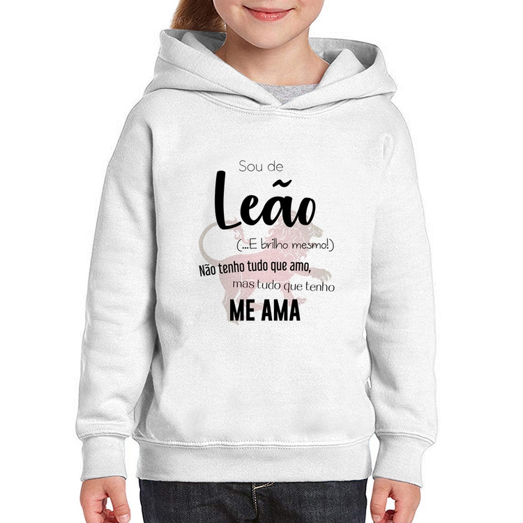 Moletom Infantil Sou de Leão
