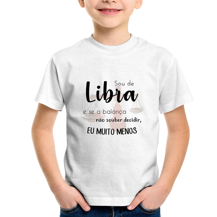 Camiseta Infantil Sou de Libra