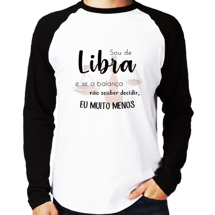 Camiseta Raglan Sou de Libra Manga Longa