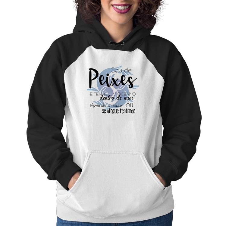 Moletom Feminino Sou de Peixes