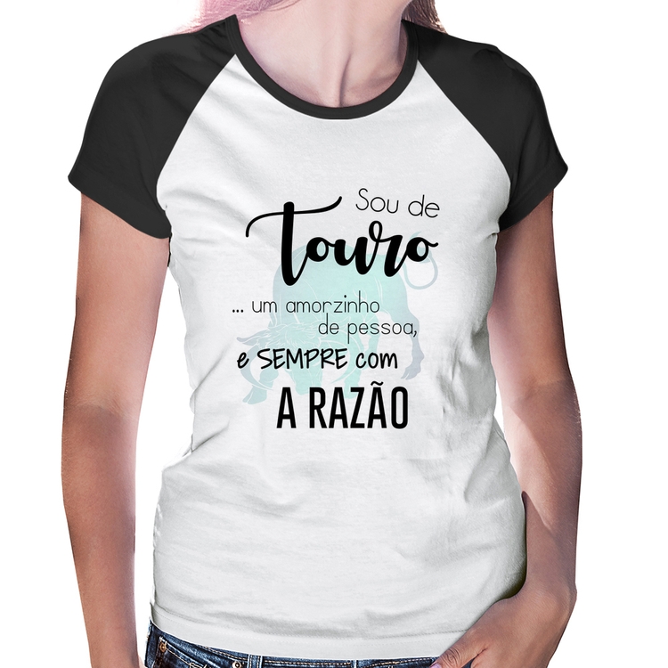 Baby Look Raglan Sou de Touro