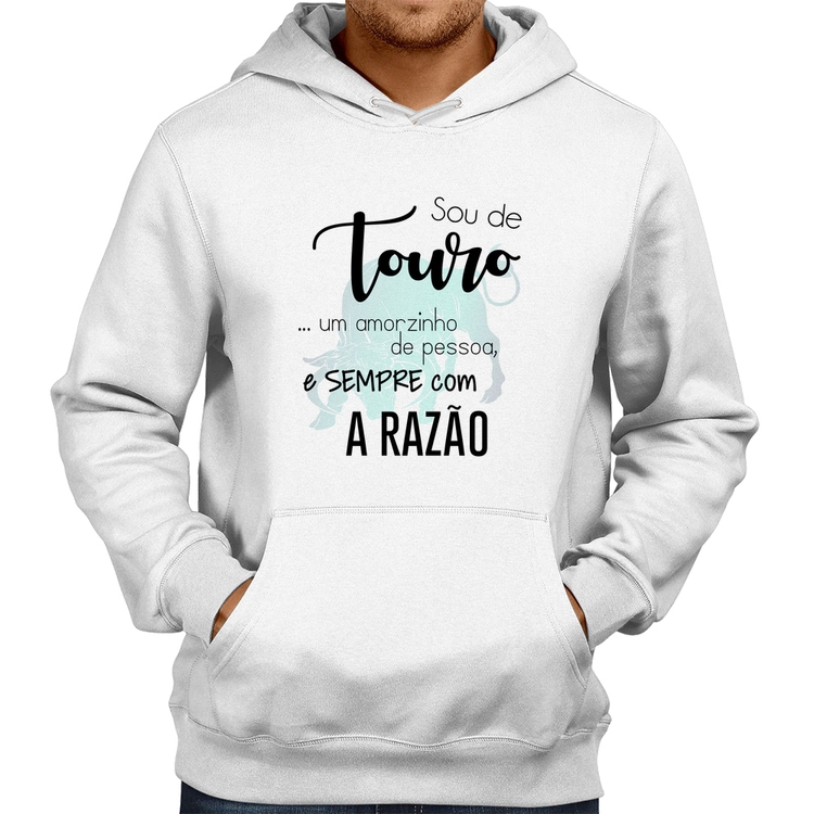 Moletom Sou de Touro - Branco
