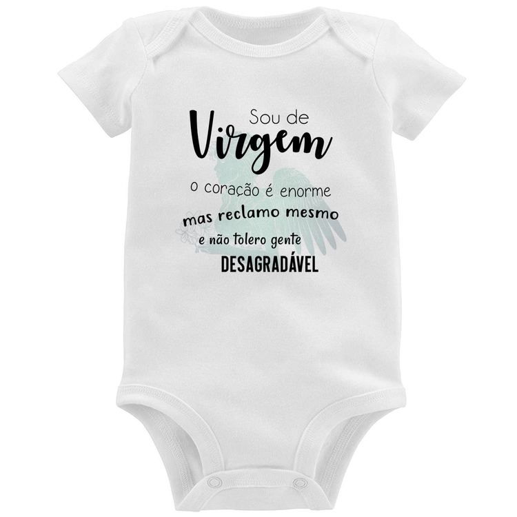 Body Bebê Sou de Virgem