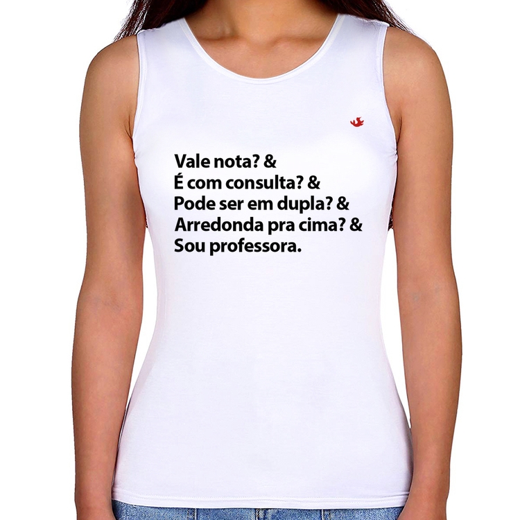 Regata Feminina Sou professora
