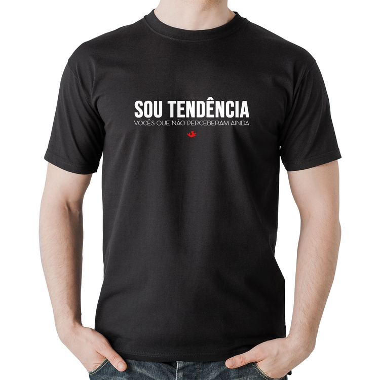 Camiseta Algodão Sou tendência
