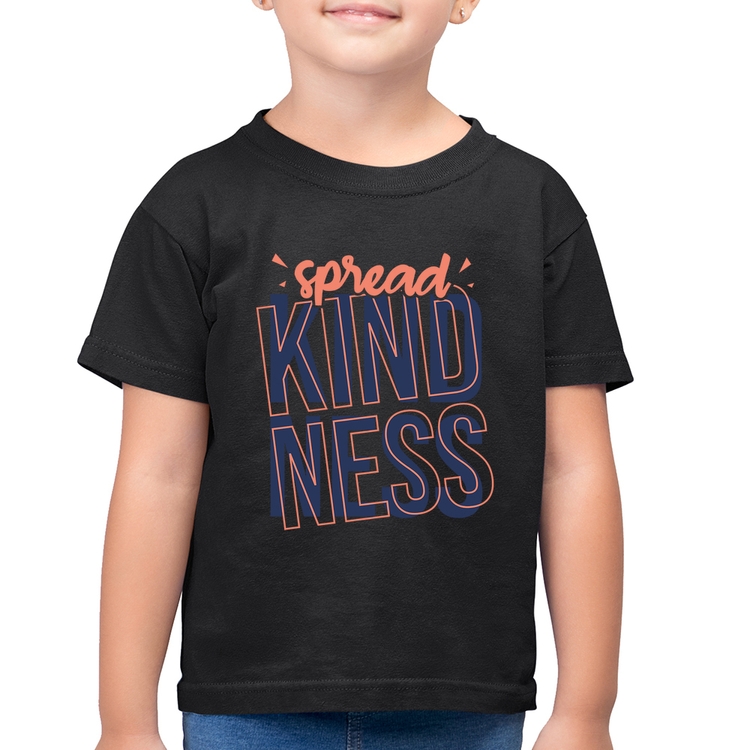 Camiseta Algodão Infantil Spread Kindness