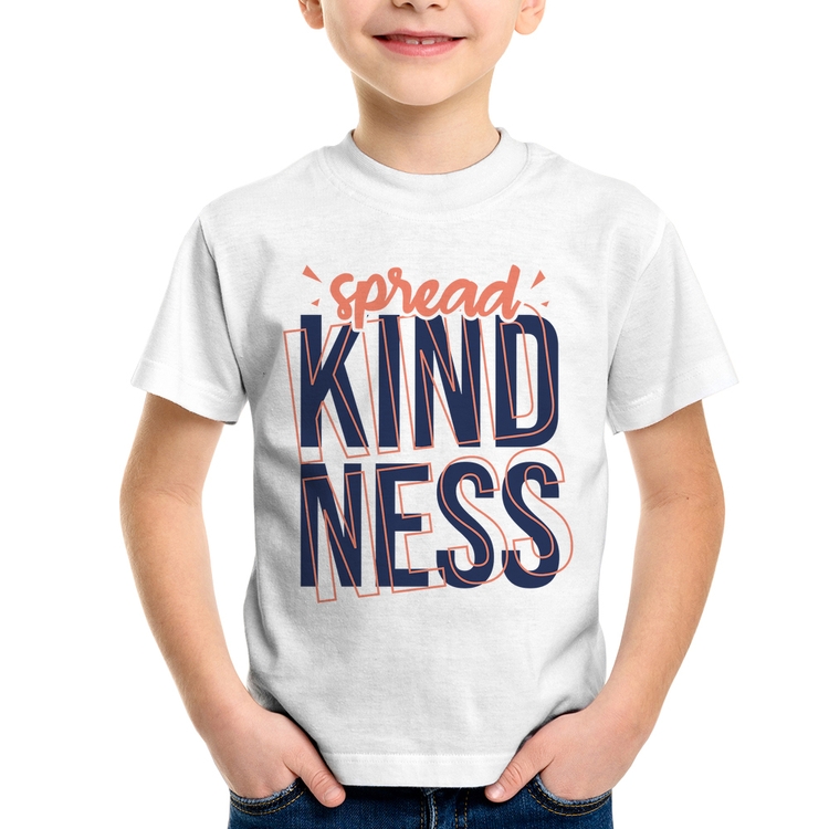 Camiseta Infantil Spread Kindness