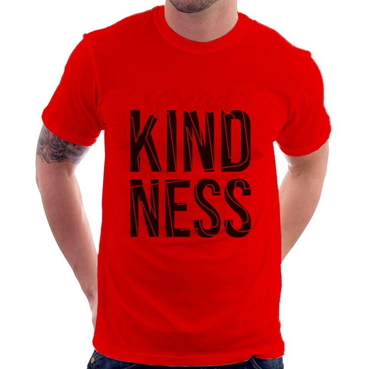 Camiseta Spread Kindness - Vermelha