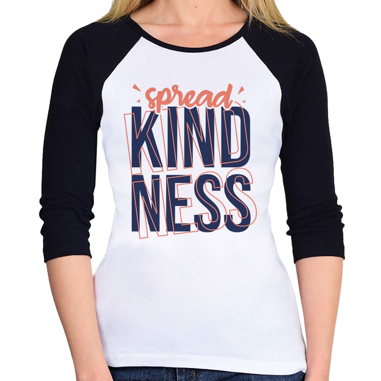Baby Look Raglan Spread Kindness Manga 3/4