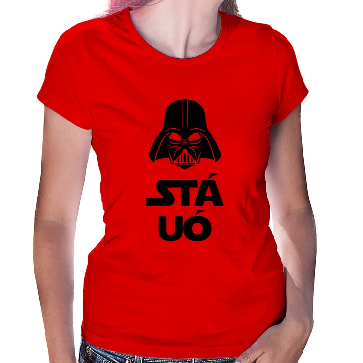 Baby Look Stá Uó - Vermelha