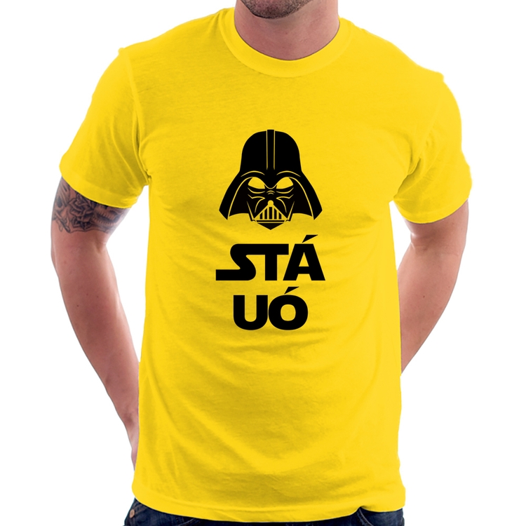 Camiseta Stá Uó - Amarela