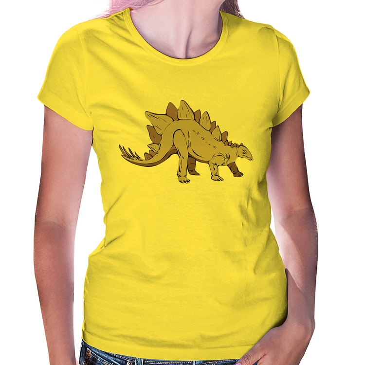 Baby Look Stegosaurus - Amarela