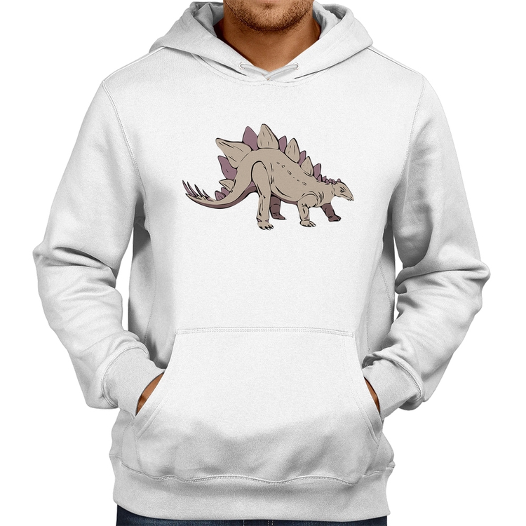 Moletom Stegosaurus - Branco
